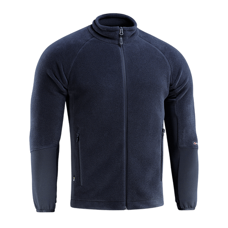 M-Tac Polartec Sport Fleecejakke tummansinisenä, valmistettu premium Polartec 200 Series -fleecestä optimaalista mukavuutta ja lämpöä varten