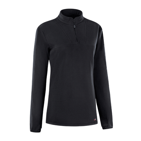 M-Tac Delta Polartec -naisten fleece-takki mustana, kestävä ja hengittävä naisten fleecetakki, suunniteltu mukavuuteen ja lämpöön kylminä päivinä.