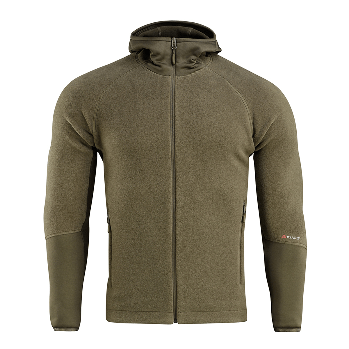 M-Tac Polartec Sport -huppari, kehittynyt lämmöneristys ja hengittävyys ulkoiluun vaihtelevassa säässä.