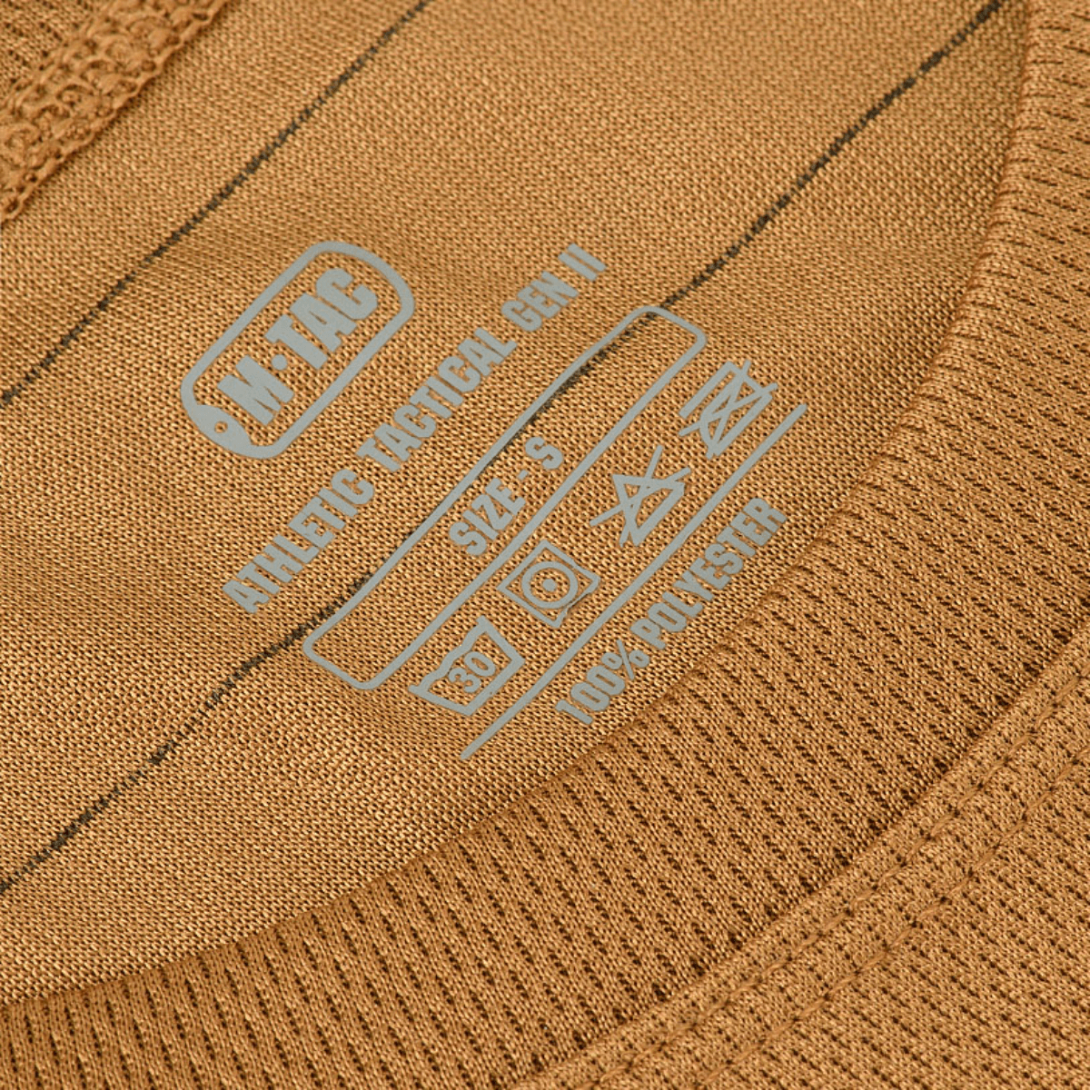 M-Tac Athletic Tactical Gen.II -t-paita – toiminnallinen t-paita, koko S, materiaalikoostumus 100 % polyesteri