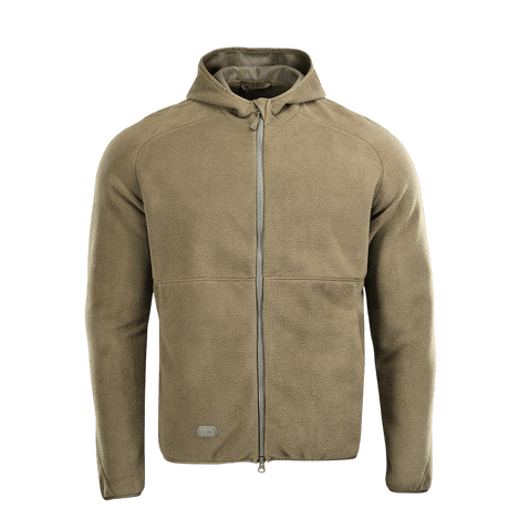 M-Tac Lite Microfleece Hættetrøje ohuesta joustavasta mikrofleecestä, joustavalla nauhalla ja M-Tac-logolla mukavuutta ja lämpöä varten.