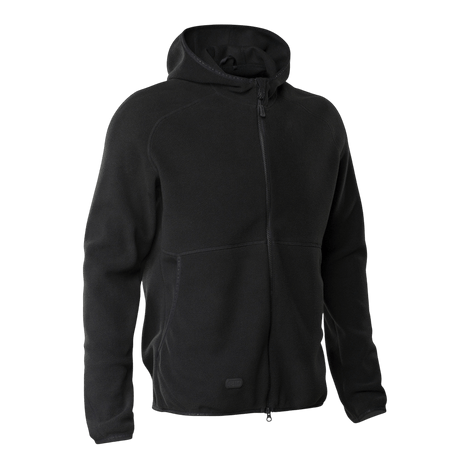 M-Tac Lite Microfleece Hættetrøje mustassa mikrofleecessä, sopii arkeen ja ulkoiluun, joustavalla reunuksella ja mukavalla istuvuudella