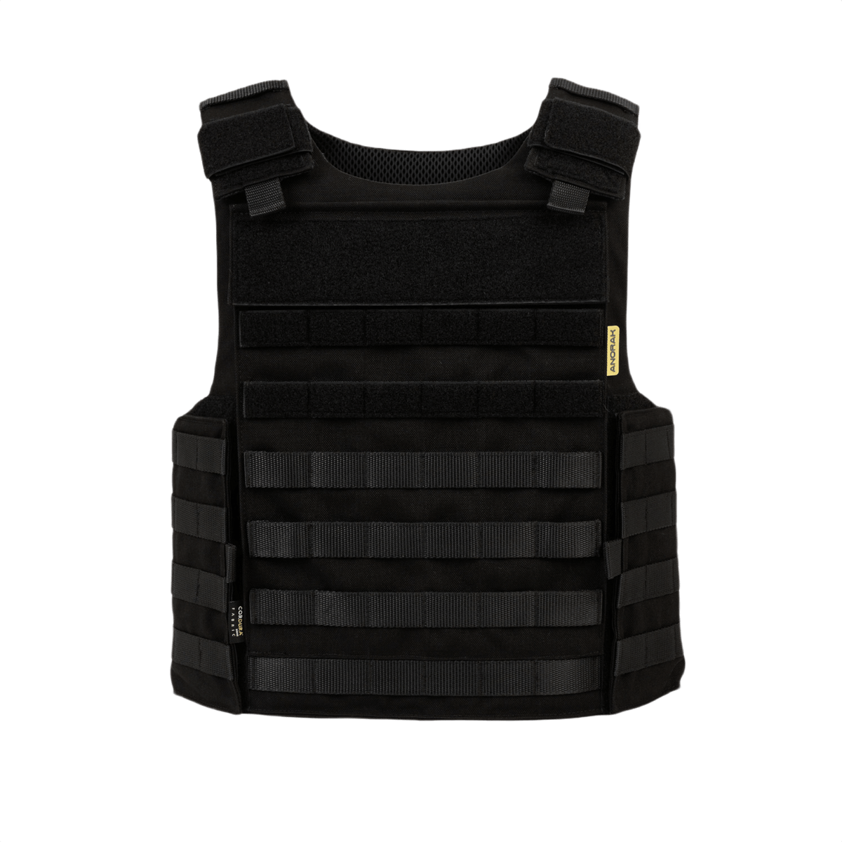 Anorak Tactical III Cover mustana, suunniteltu CORDURA®:lla ja 3D SPACER Coolmax® fresh -vuorauksella maksimaaliseen istuvuuteen ja kestävyteen.
