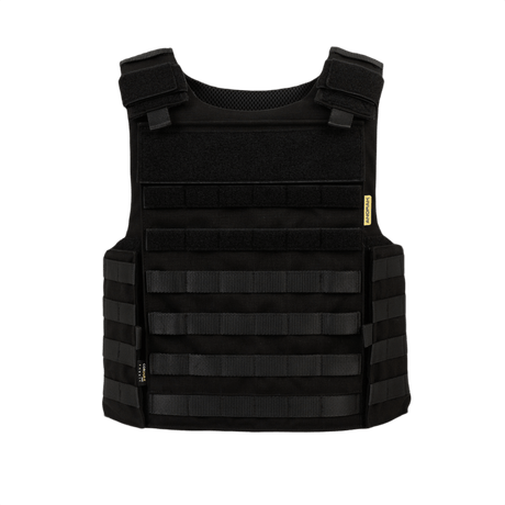 Anorak Tactical III Cover mustana, suunniteltu CORDURA®:lla ja 3D SPACER Coolmax® fresh -vuorauksella maksimaaliseen istuvuuteen ja kestävyteen.