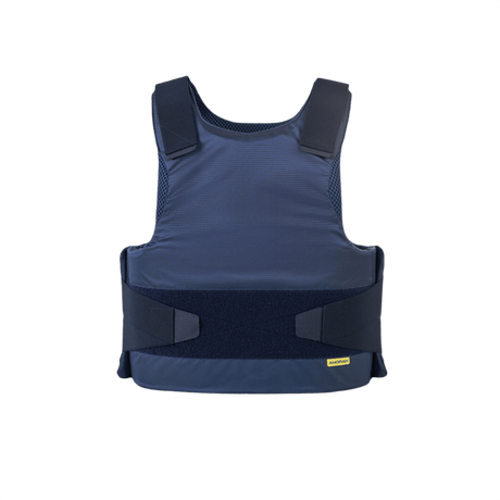 Anorak Concealable II Cover sininen, suunniteltu piilotettuun kantoon RIP-STOP Dry Comfort XT®:llä ja SPACER Coolmax® -materiaaleilla.