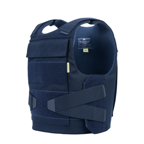 Anorak Duty II Cover liivi, ergonomisesti suunniteltu turvallisuushenkilöstölle, CORDURA®-päälliskankaalla ja 3D SPACER Coolmax® -vuorilla.
