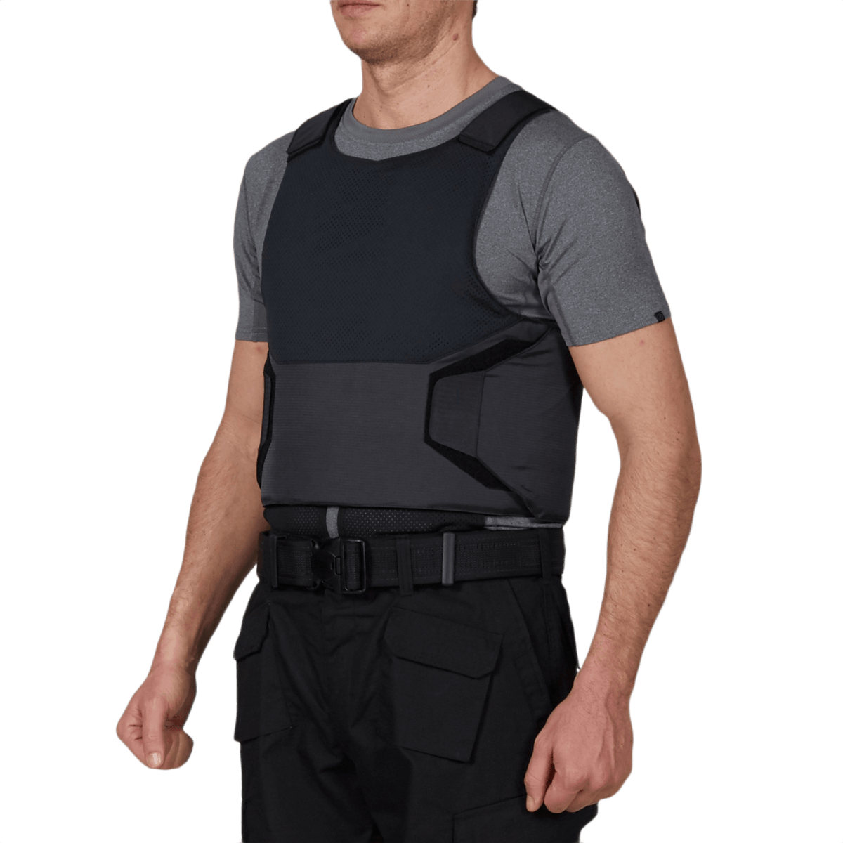 Anorak Concealable I Cover - piilotettu pehmeä panssaripaneeli RIP-STOP Dry Comfort XT®:llä ja Coolmax®-meshillä.