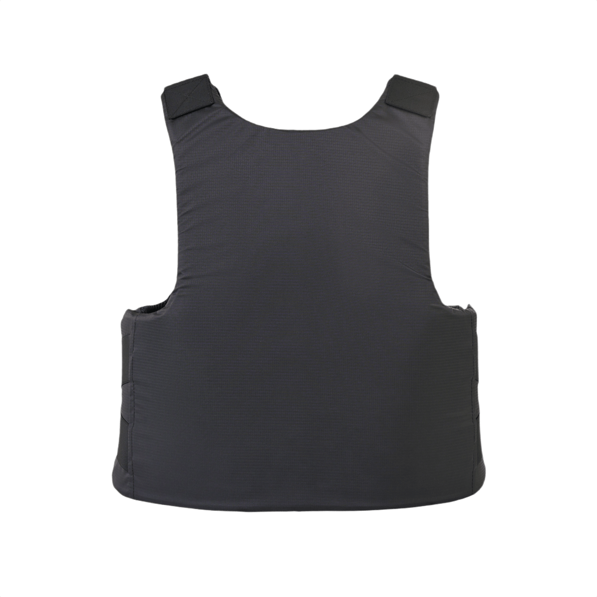 Anorak Rhodium® Concealable II rip-stop-ulkoasu mustana, diskreetti ja näkyvä suojaus, Level IIIA-taso