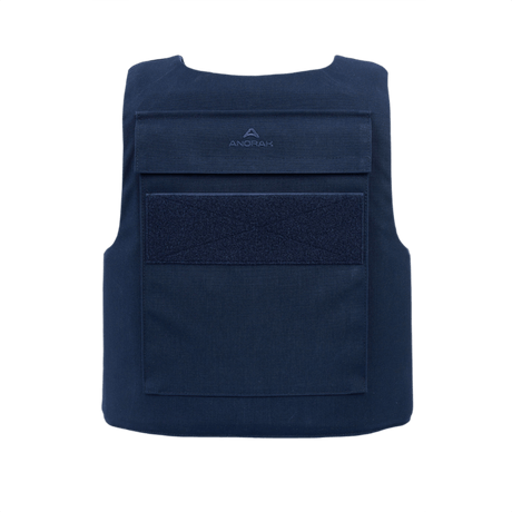 Anorak Rhodium® Duty IV pistos- ja luodinsuojaliivi, maksimaalinen Level IIIA- ja veitsisuojaus, testattu NIJ-standardeilla.