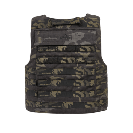 Anorak Rhodium® Tactical III MultiCam® pistos- ja luotiliivi, pehmeä suojaliivi, taso Level IIIA.