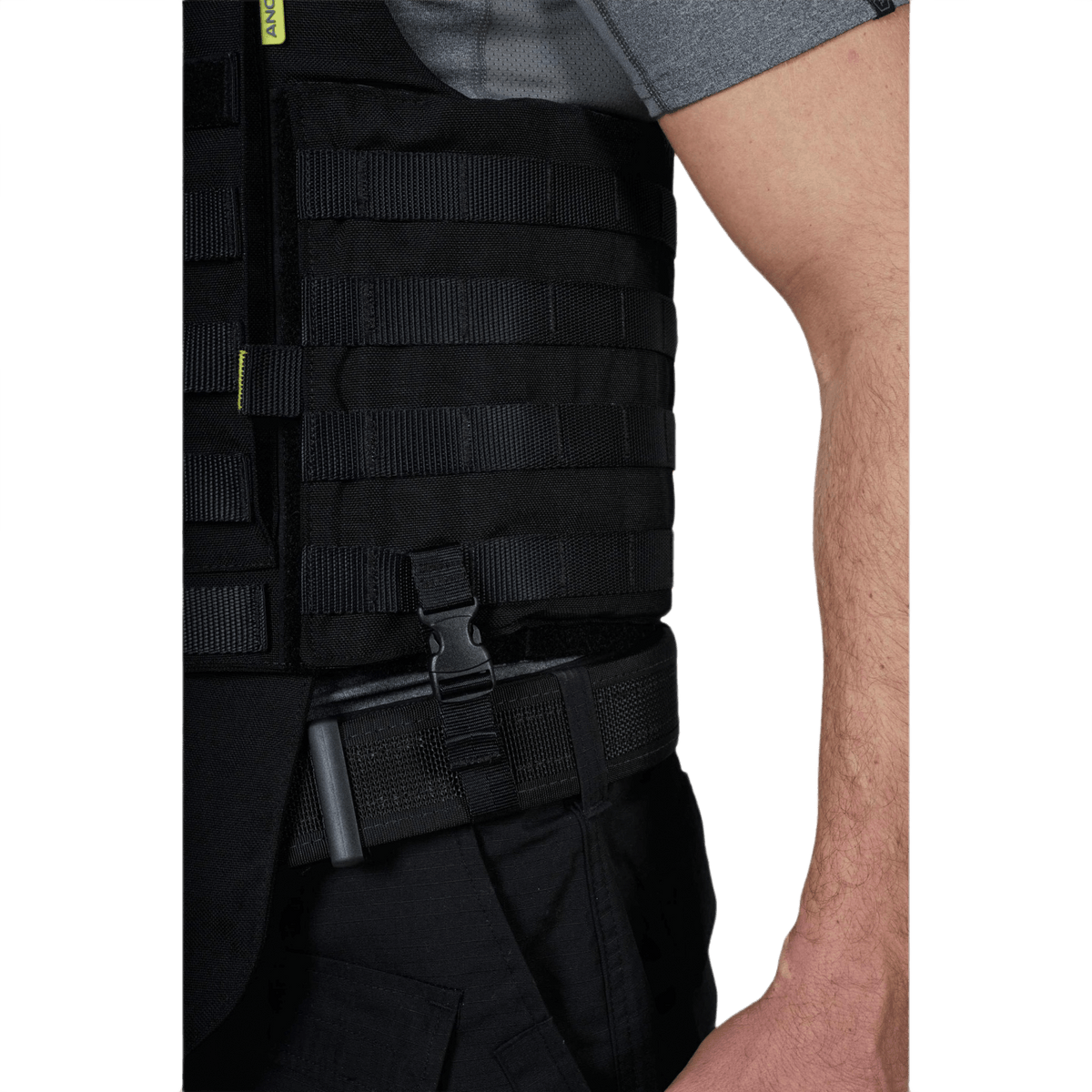 Anorak Rhodium® Tactical I pistos- ja luodinsuojaliivi, korkea suoja veitsiä ja teriä vastaan, suunniteltu Level IIIA-yhteensopivaksi.