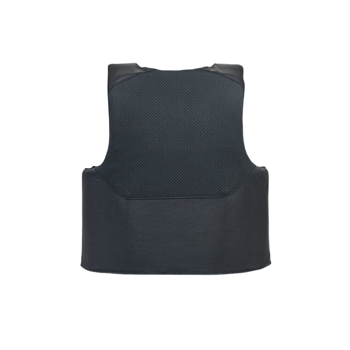 Anorak Concealable I Cover mustana, matala profiili ja Coolmax®-mesh maksimaaliseen mukavuuteen ja piilotettuun kantoon.