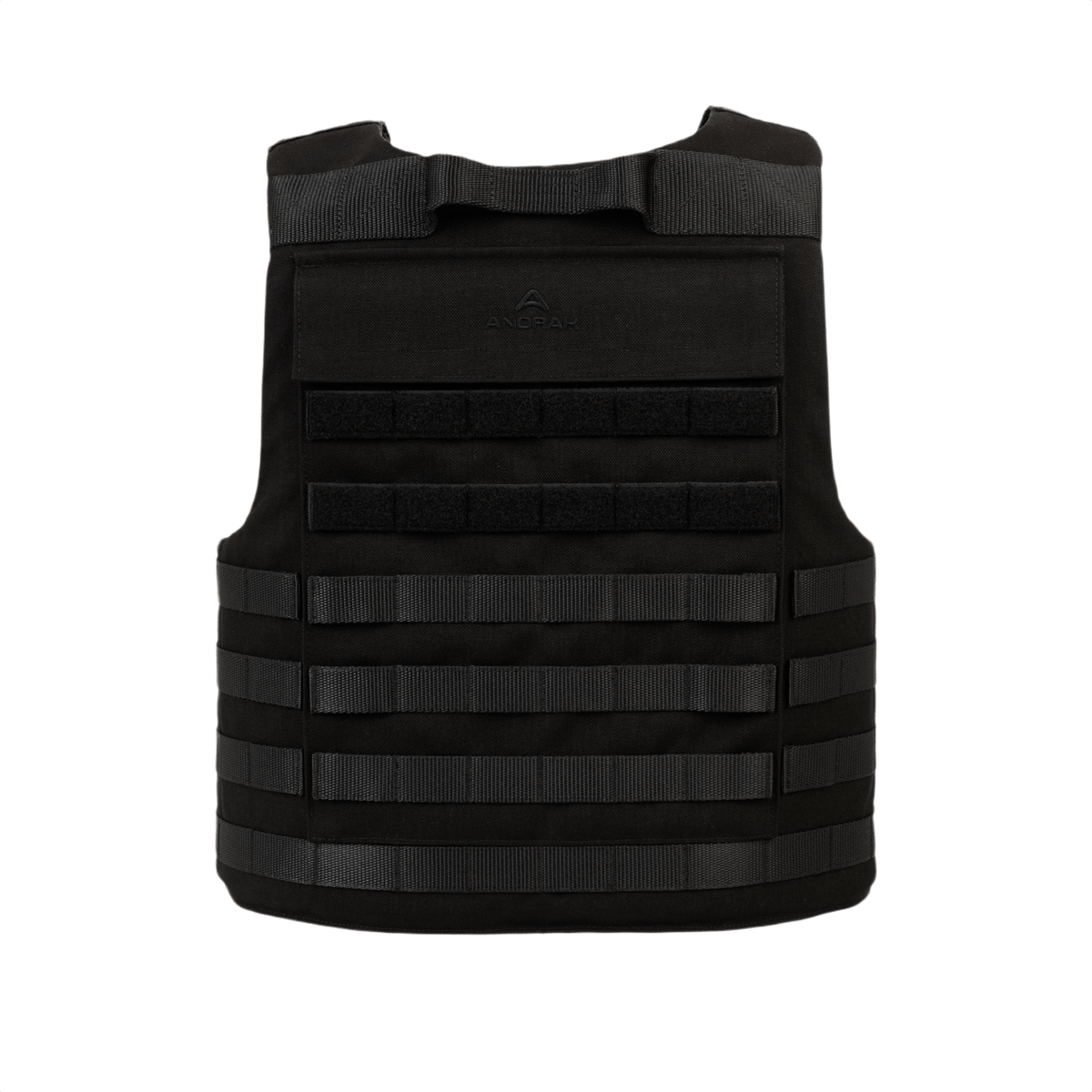 Anorak Tactical III Cover mustassa CORDURA®:ssa maksimaalista suojaa ja mukavuutta varten 3D SPACER Coolmax® fresh -tekniikalla.