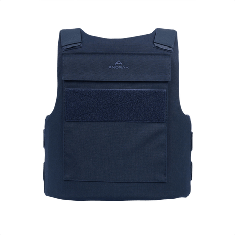Anorak Rhodium® Duty II pistos- ja luotisuojaliivi Level IIIA -suojalla sekä veitsi- että teräsuojaukseen