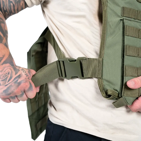 EA Plate Carrier vihreä — tuotekuva.