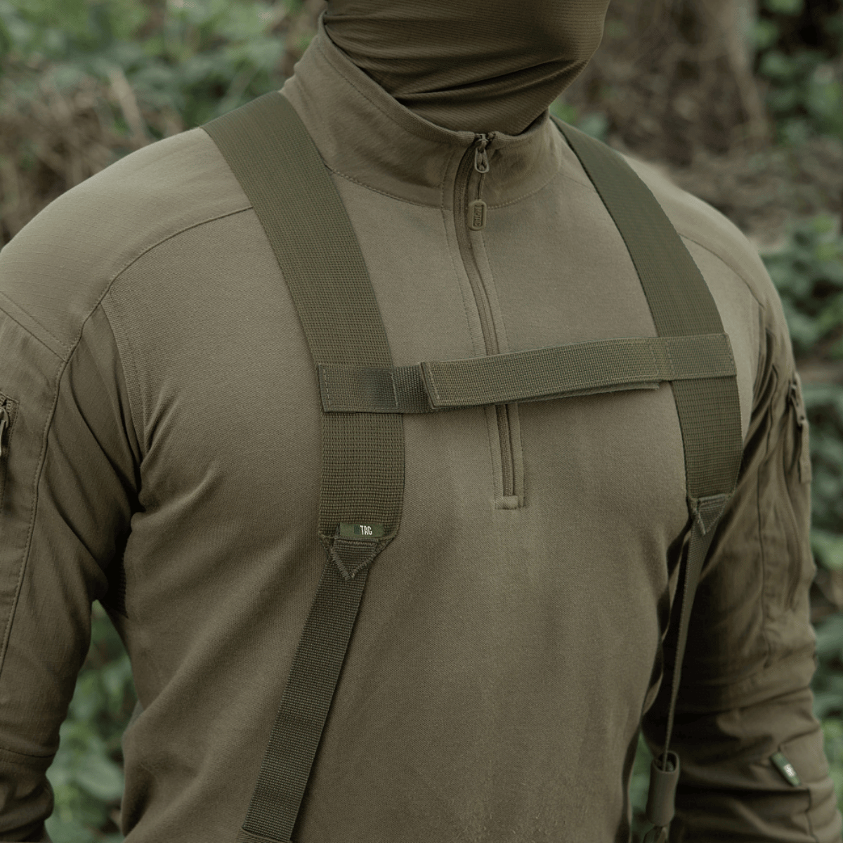 M-Tac Elite -taktisen vyön olkahihnat, kestävä tiheä MIL-SPEC-webbing ja säädettävä pituus, galleria, sijainti 1