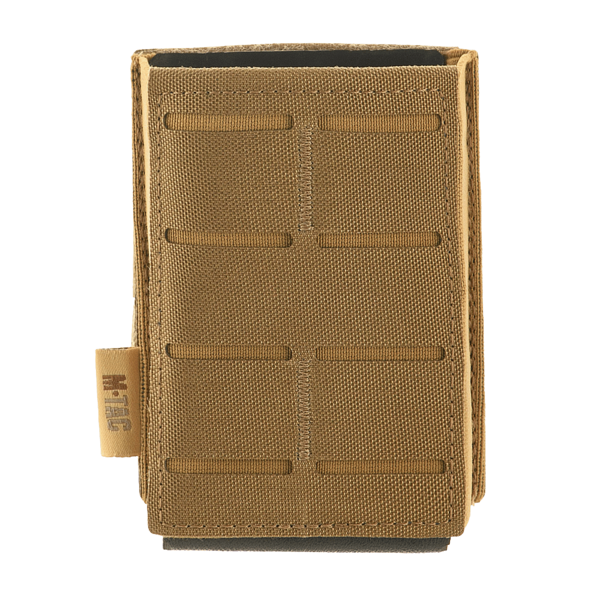 M-Tac lippatasku kuminauhalla (10 cm) Laser Cut coyote, Kydex-insertti, MOLLE-yhteensopiva, galleria-asento 1.