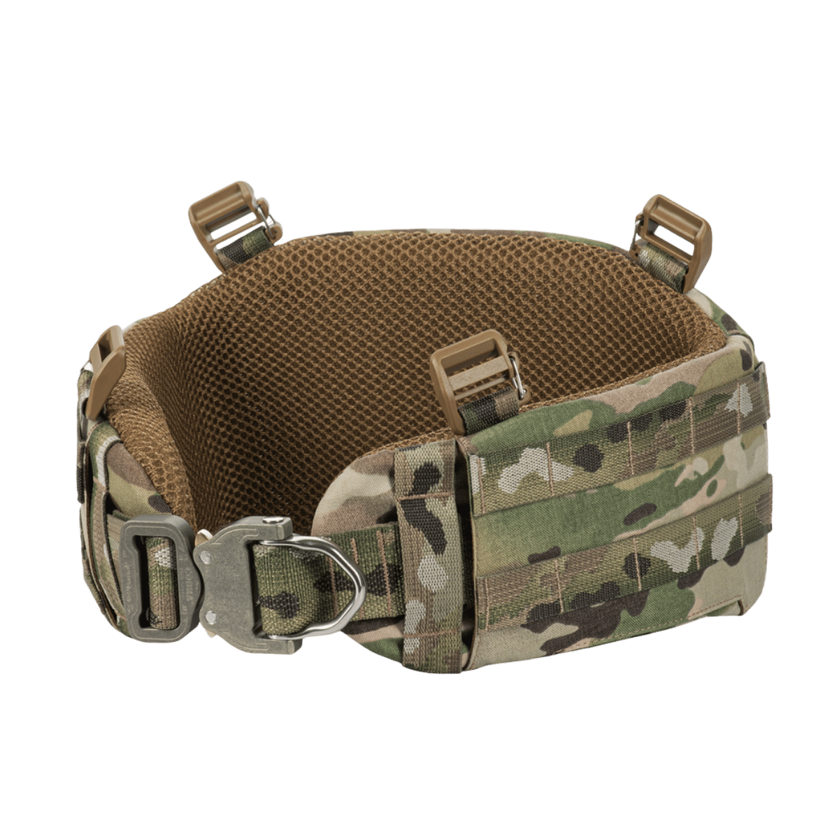 M-Tac taisteluvyö ARMOR Tegris D-Ring Cobra Multicam-kuosissa, valmistettu Cordura 500D:stä taktisiin tehtäviin ja erikoisjoukoille.