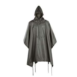 M-Tac poncho vedenpitävästä materiaalista hupulla ulkokäyttöön.