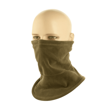 M-Tac Anatominen Tube Scarf Polartec-nyörillä mallinukella, esittelee toiminnallisen muotoilun ja lämmöneristysominaisuudet.