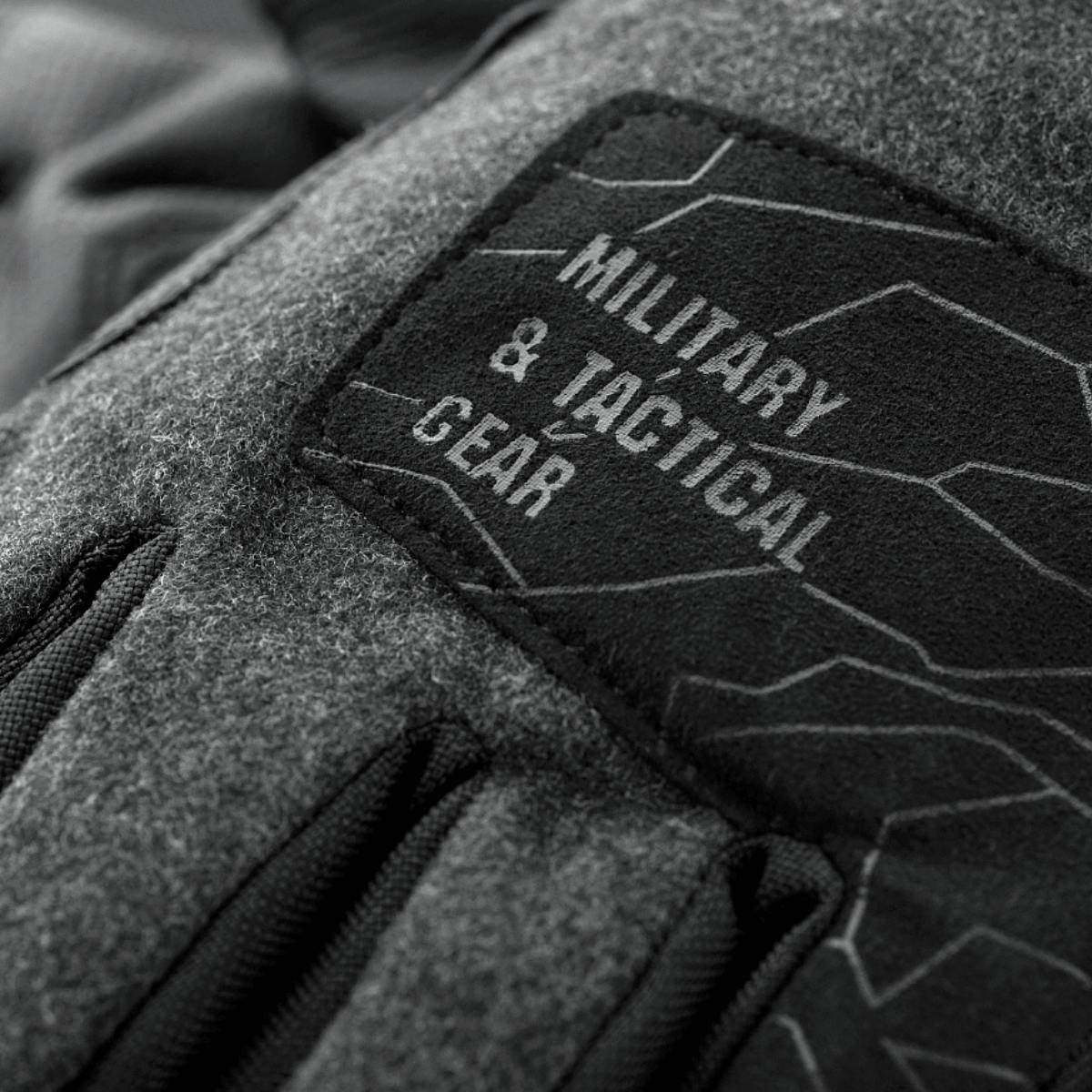 M-Tac Vinterhandsker Extreme Tactical lähikuva, sotilas- ja taktinen varustemuotoilu.