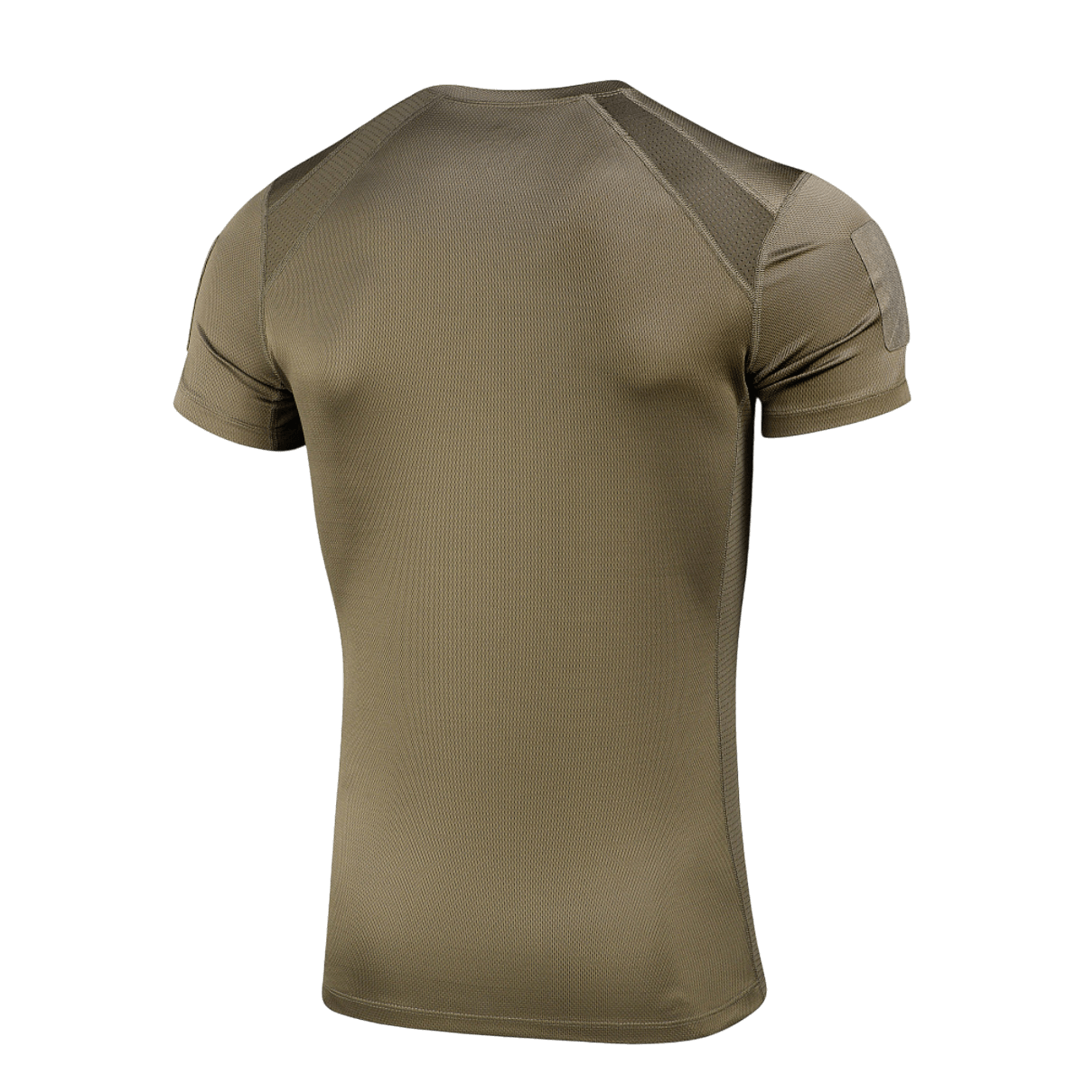 M-Tac Athletic Tactical Gen.II T-shirt – toiminnallinen ruskea t-paita nähtynä takaa, ihanteellinen treeniin ja ulkoiluun.