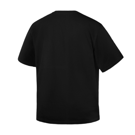 M-Tac Cotton HARD T-paita mustana, oversize-istuvuus, 100% puuvilla, takakuva.