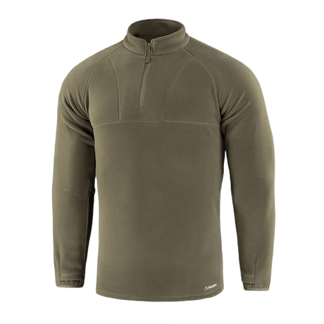 M-Tac Delta Polartec Raglan -takki oliivinvihreä, valmistettu 100% polyesteristä Polartec Micro Series -fleecestä, ulkoiluun ja arkeen.