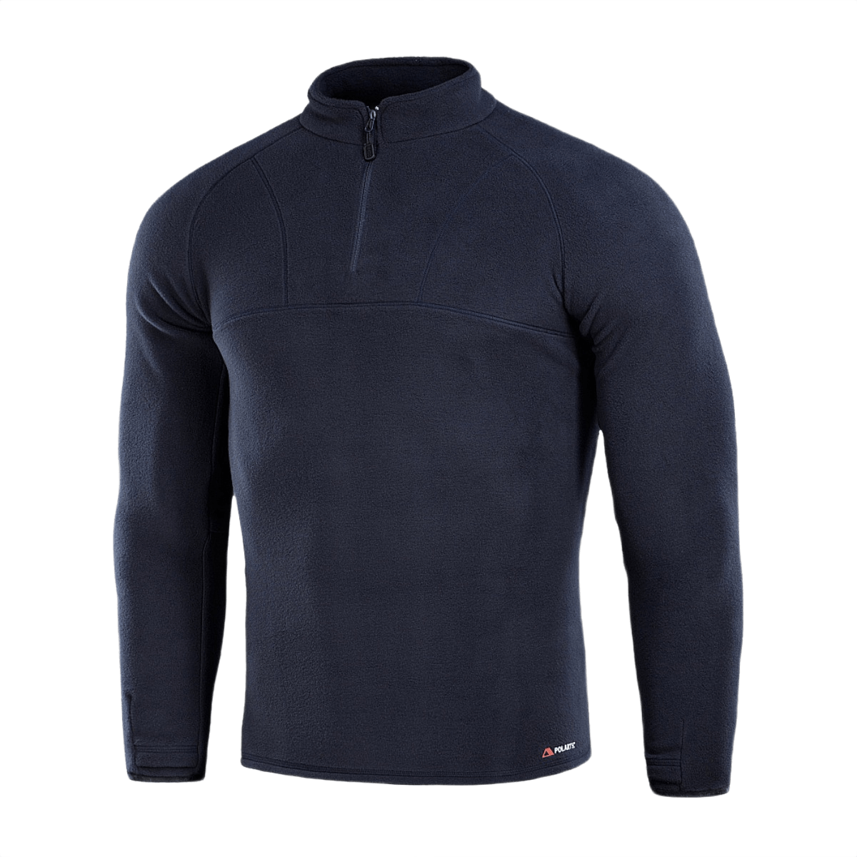 M-Tac Delta Polartec Raglan -takki laivastonsinisenä, valmistettu 100 % polyesteristä Micro Series -fleecestä, täydellinen ulkokäyttöön.