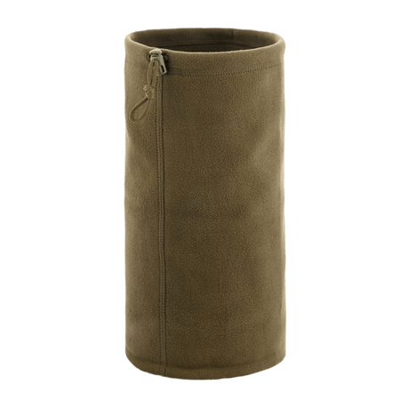 M-Tac Fleece Neck Gaiter med Snor ruskeana, säädettävä suoja kylmään, hypoallergeeninen fleece.
