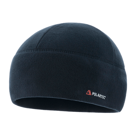 M-Tac Fleece Watch Cap Light Polartec musta, korkea lämmöneristys, valmistettu Polartec Micro Series fleece -materiaalista, ihanteellinen talvikäyttöön.