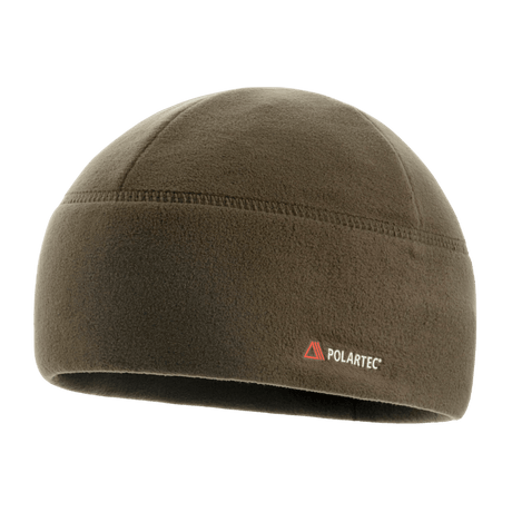 M-Tac Fleece Watch Cap Light Polartec talvipipo ruskeaa Polartec-fleece-materiaalia, matala profiili ja korkea lämmöneristys.