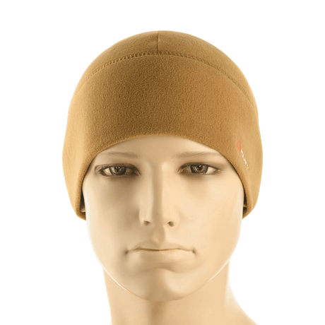 M-Tac Fleece Watch Cap Light Polartec ruskea, talvihattu Micro Series fleecestä, kestävä ja lämmin, sopii talvikäyttöön.