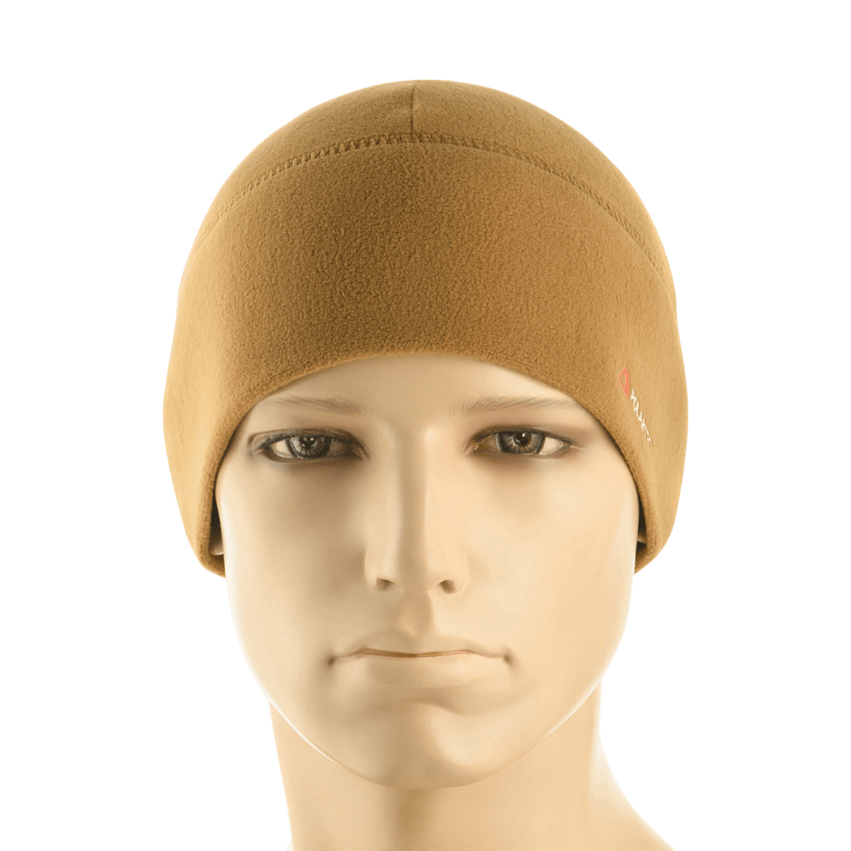 M-Tac Fleece Watch Cap Light Polartec ruskea, talvihattu Micro Series fleecestä, kestävä ja lämmin, sopii talvikäyttöön.