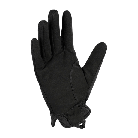 M-Tac Handsker Scout Tactical Mk.2, musta hanska, synteettinen nahkakämmen suojaa ja kestävyyttä varten.