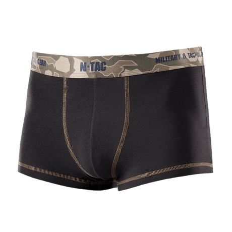 M-Tac Herre Boxer 93/7 leveällä vyötärökuminauhalla ja anatomisella istuvuudella, mukavuus ja kestävyys, sopii päivittäiseen käyttöön ja aktiiviseen elämäntapaan.
