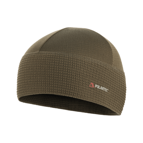 M-Tac Hjelm Watch Cap Polartec ruskea, valmistettu Polartec-fleecestä, ihanteellinen kylmään säähän ja sopii kypärän alle. Anti-pilling, kestävä ja lämmin.