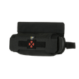 M-Tac Horizontal Medical Pouch ROLL Elite mustana, Cordura 500D, lääkintätasku plate carrierin takataskuun.