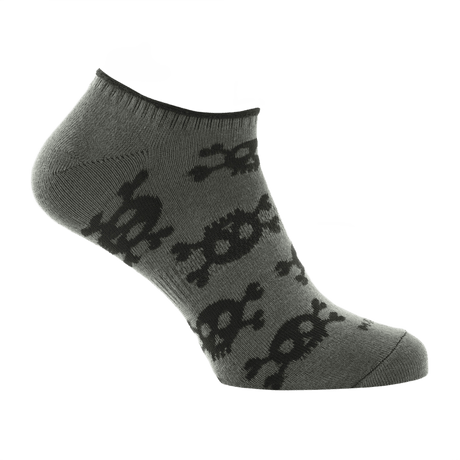 M-Tac kevyt kesäsukka Pirate Skull juoksuun ja ulkoiluun lämpimässä säässä, ergonominen malli ja merirosvokallon kuviot.
