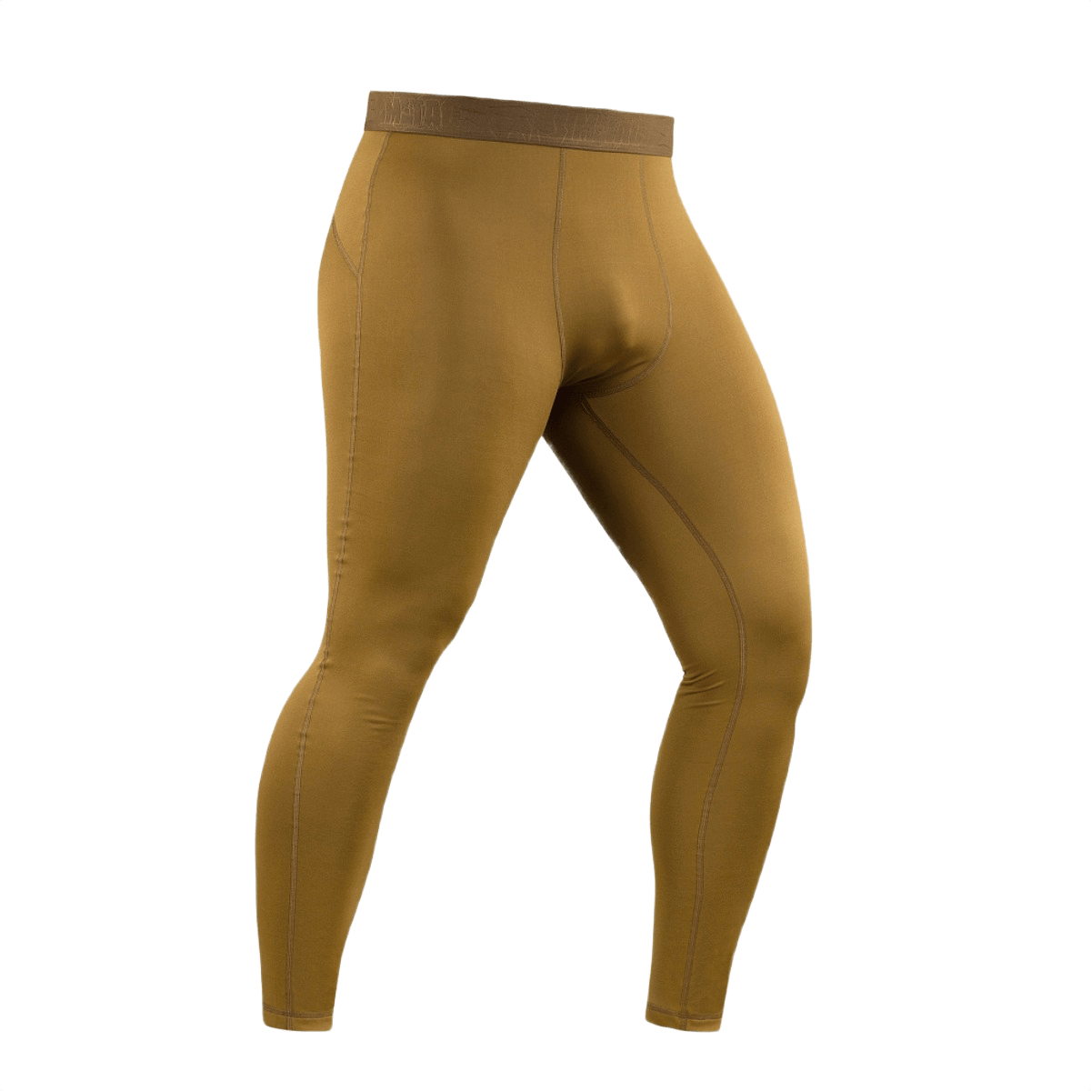 M-Tac Level I Polartec Thermal -housut ruskeat premium Power Dry -materiaalista talven baselayeriksi, 100% polyesteri, anatominen istuvuus.