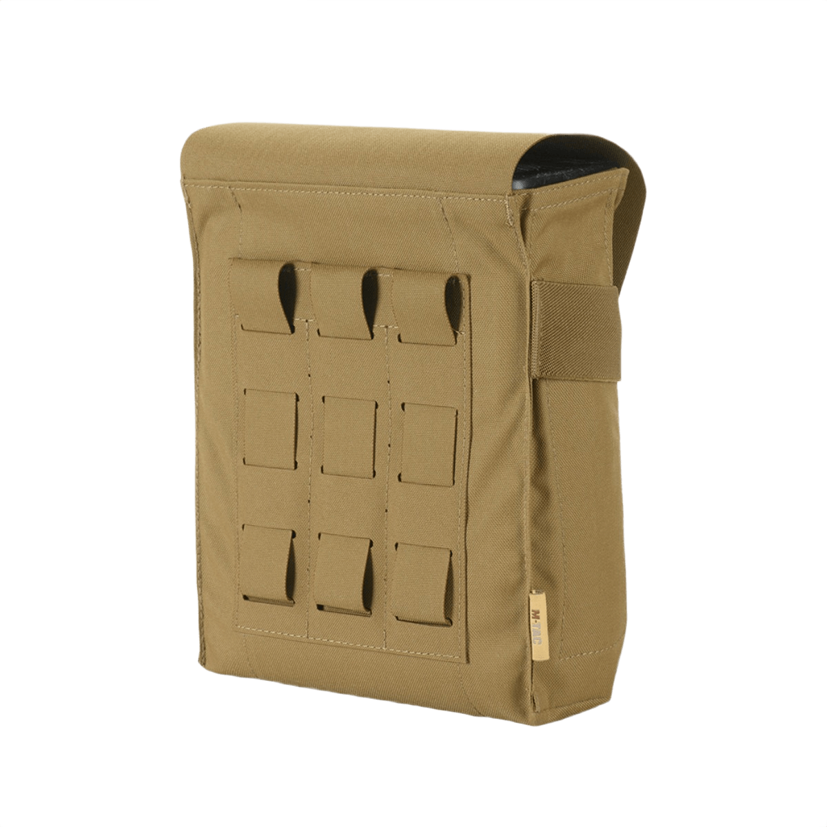 M-Tac M249 Cartridge Box Closed -tasku Cordura 500D:llä, soveltuu 200 patruunalle, kiinnitys tarraläpällä.
