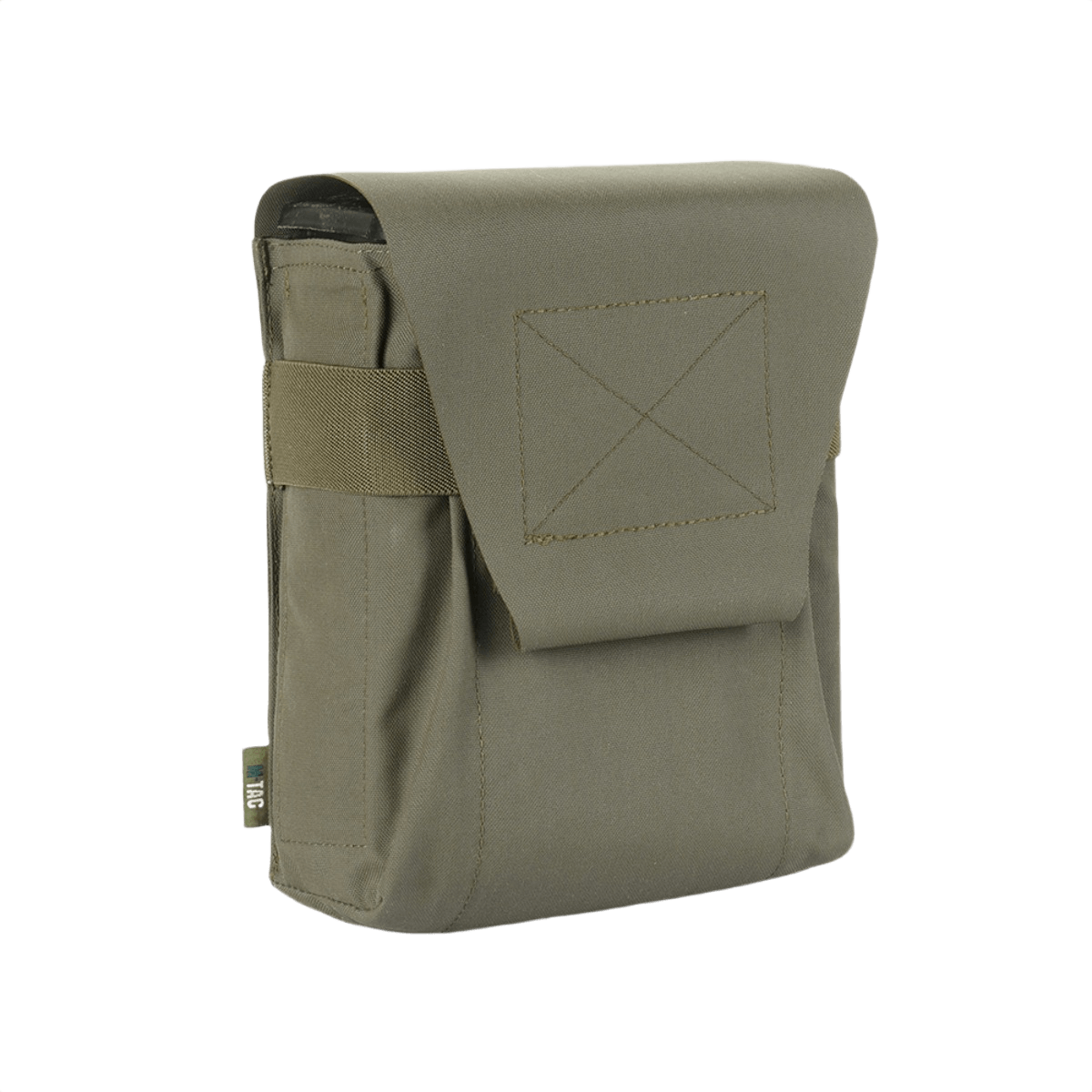 M-Tac Pouch til M249 Cartridge Box Closed kestävästä Cordura 500D -materiaalista, tarrakiinnityksellä ja nailonhihnoilla turvalliseen kiinnitykseen (500d, m249).