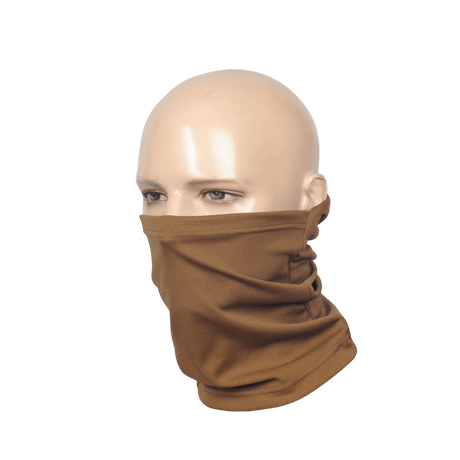 M-Tac Sweating Ninja-Balaclava, ruskea, suojaa hengitysteitä pölyltä ja pitää ihon kuivana ulkoilussa