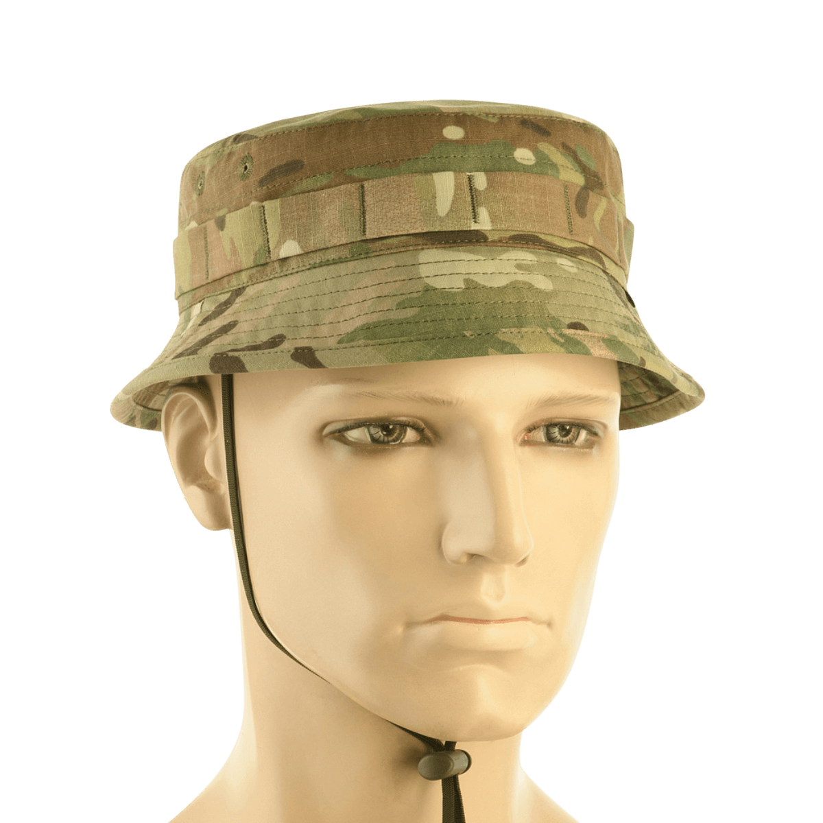 M-Tac Panama Hat Gen.II NYCO camo, lyhyt lippa ja naru turvalliseen istuvuuteen, valmistettu kestävästä NYCO-kankaasta, täydellinen kuumaan säähän.