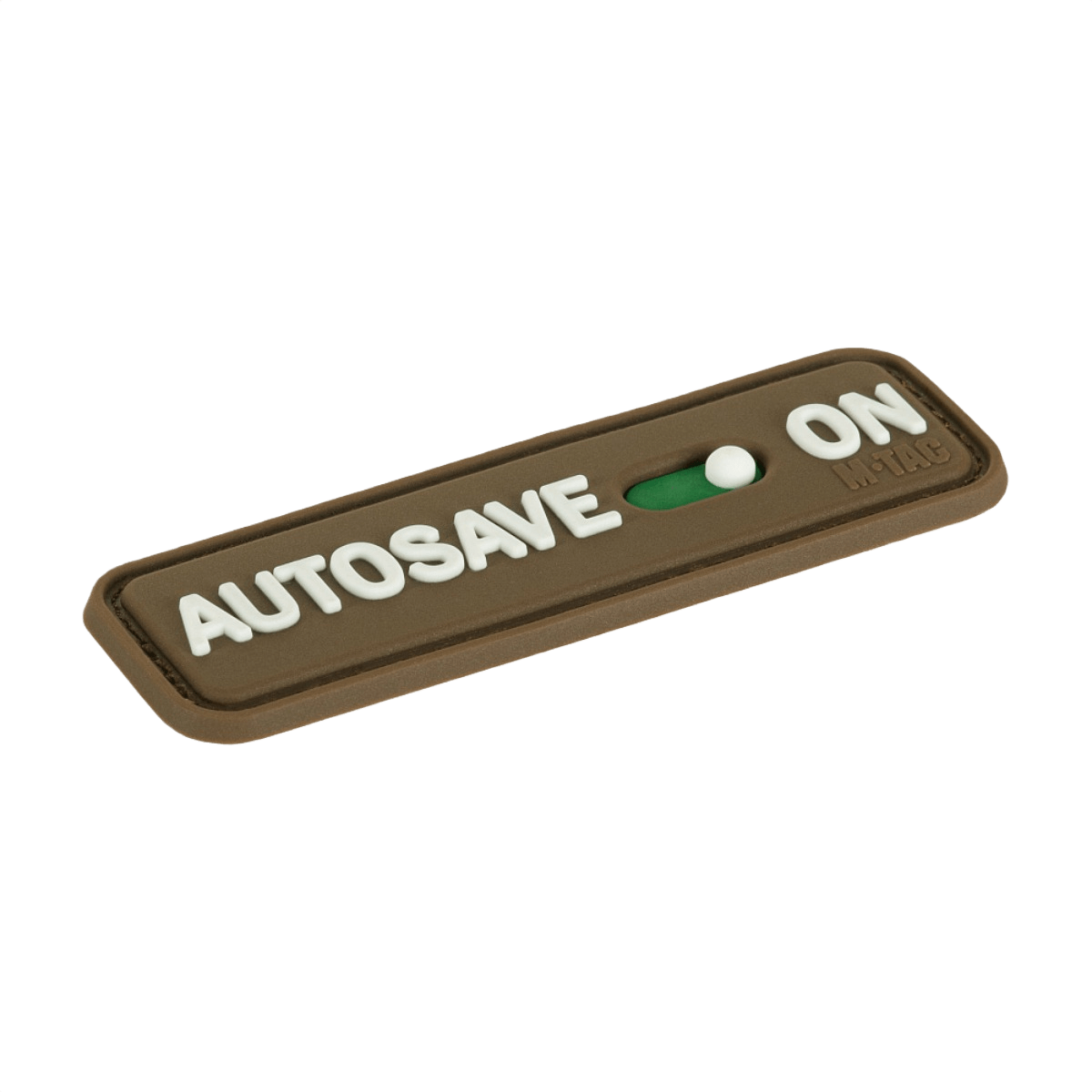 M-Tac Patch Autosave PVC 3D-morale-patch täysvärisenä Velcro-kiinnityksellä vaatteisiin ja taktiseen varustukseen.