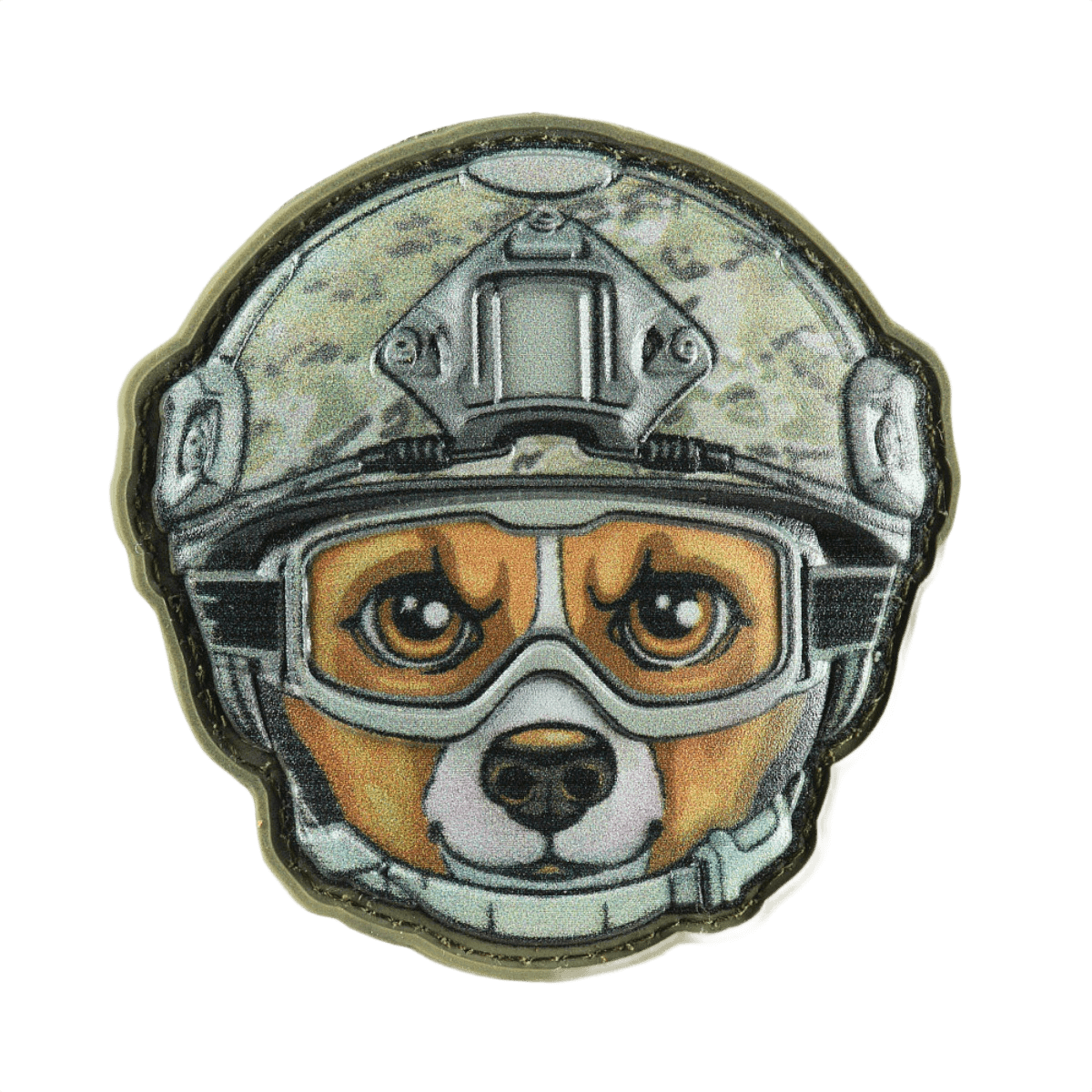 M-Tac Patch Emoji #11 3D-efektillä ja Velcro-kiinnityksellä, hauska ja taktinen moraalimerkki, sopii vaatteisiin ja varusteisiin.