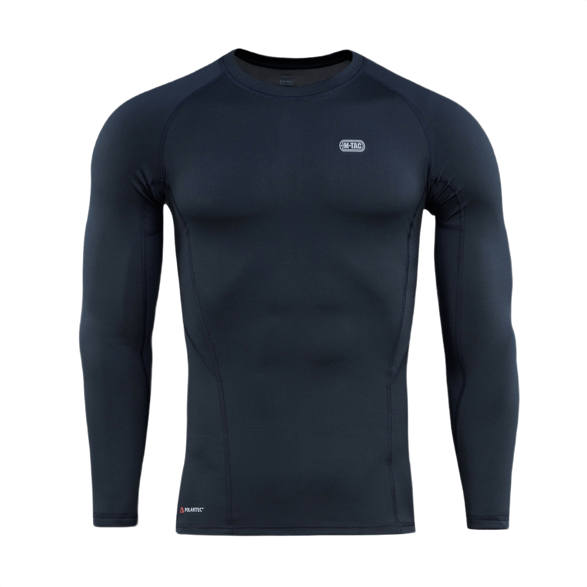 M-Tac Level I Polartec Thermal Shirt laivastonsinisenä, pitkähihainen thermopaita, ihanteellinen aluspaita talveen, valmistettu Power Dry® -materiaalista.