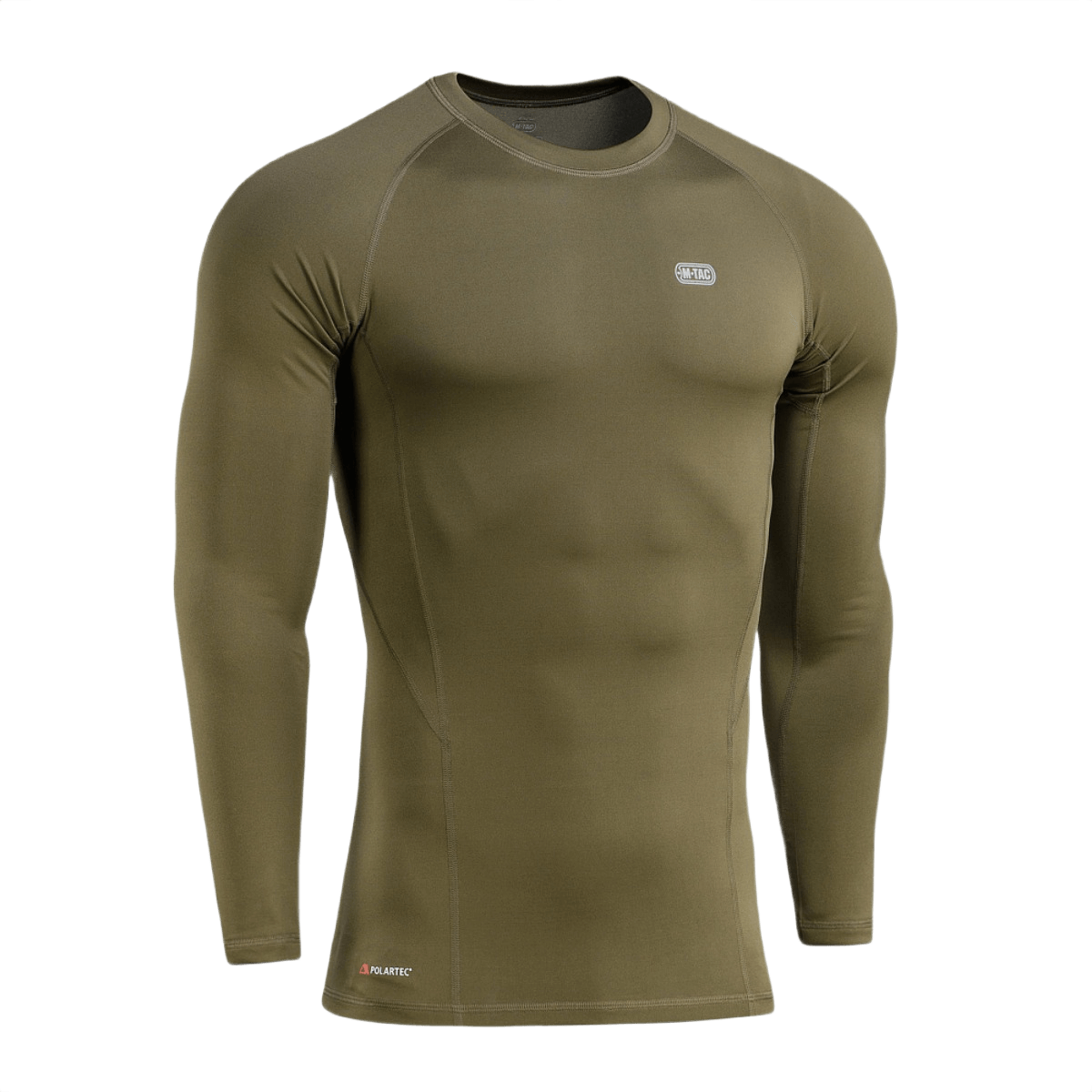 M-Tac Level I Polartec Thermal Shirt oliivinvihreänä, täydellinen talvikäyttöön, anatominen istuvuus ja nopeasti kuivuva Power Dry® -materiaali.
