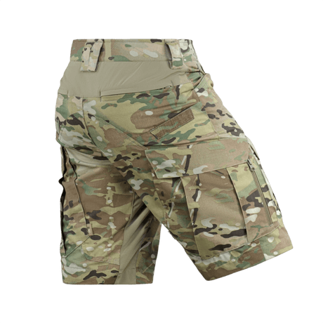 M-Tac Shorts STURM Gen.II Nyco Extreme maastokuvio, taktiseen ja ulkoilmakäyttöön, esittelee kestävän ja toiminnallisen muotoilun.
