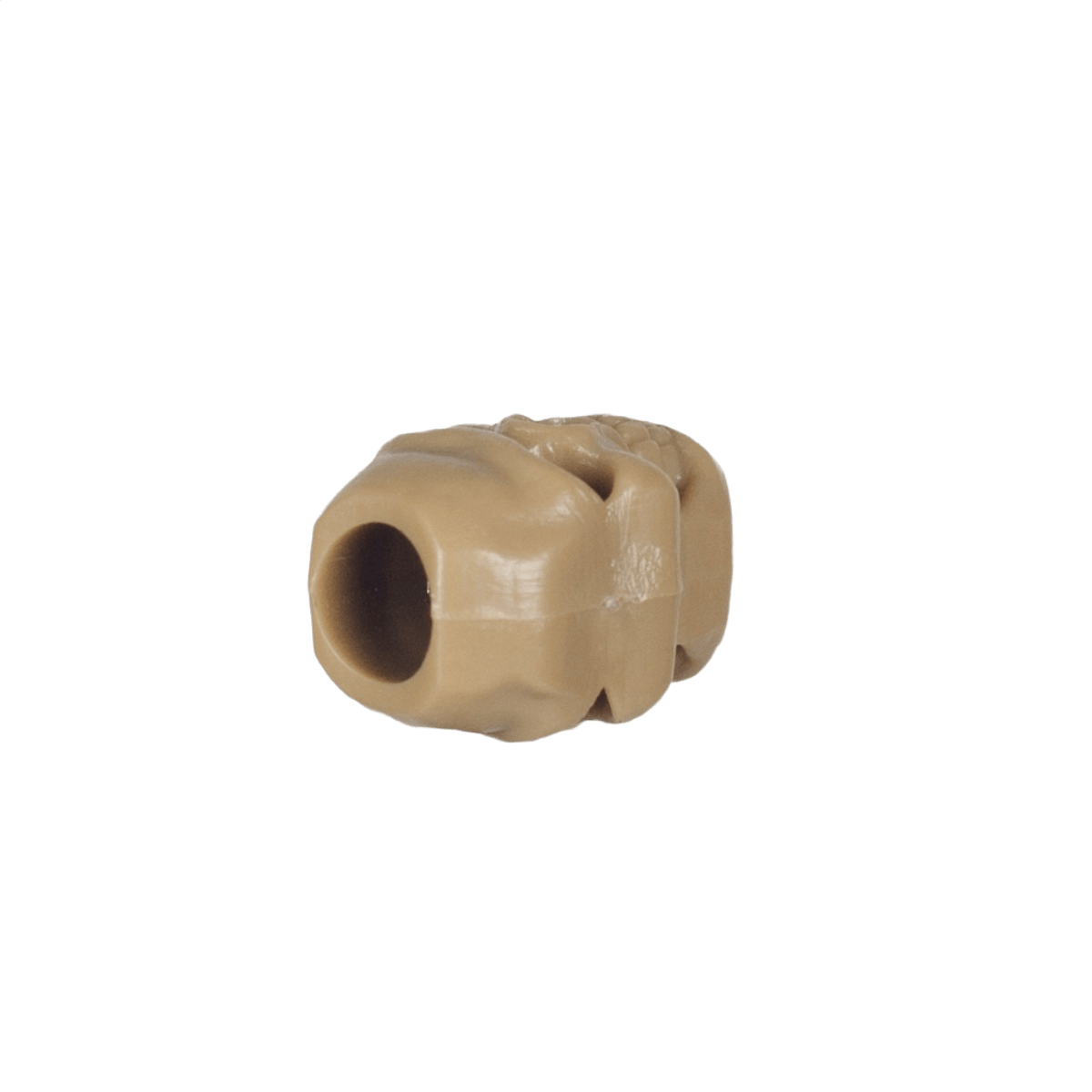 M‑Tac Skull Stopper -helmi muovia paracord-projekteihin, sopii avainperiin ja asusteisiin, reiän halkaisija 6 mm, mitat 17 x 12 mm